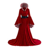 Gone with the Wind Red Dress Cosplay Costume – Scarlett O’Hara Outfit for Halloween & Cosplay - Coscosmos